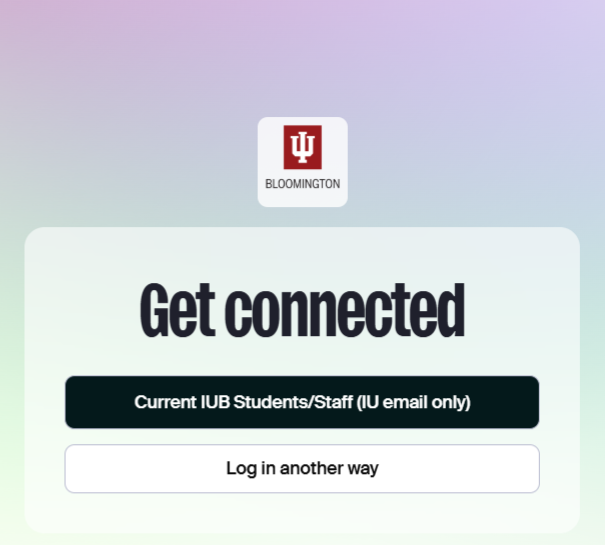 handshake login screen